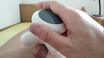 Orgasm with massage tool-2